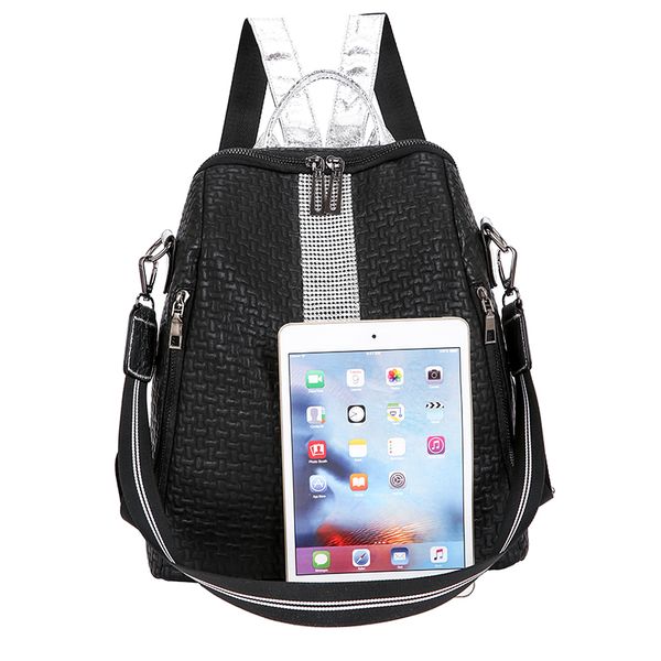 women backpack leather woman big zipper backpack student fashion bag woman leisure travel bag anti thieft
women backpack leather woman big zipper backpack student fashion bag woman leisure travel bag anti thieft