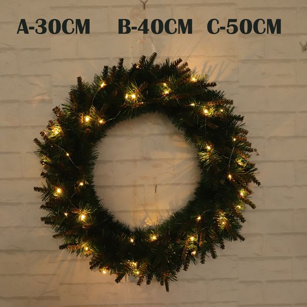 30/40/50cm diy led hanging wreath christmas party decoration house shopping malls garden home office wall ornament garland f1
30/40/50cm diy led hanging wreath christmas party decoration house shopping malls garden home office wall ornament garland f1