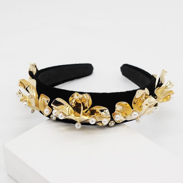 rongho new baroque metal pearl flower hairbands for women hyperbole hair jewelry wedding hairband party hair accessories, Golden;white
rongho new baroque metal pearl flower hairbands for women hyperbole hair jewelry wedding hairband party hair accessories, Golden;white