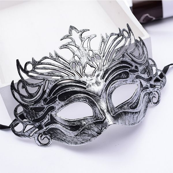 1 pcs prom mask men's halloween christmas party mask half face roman style antique crown personality wholesale
1 pcs prom mask men's halloween christmas party mask half face roman style antique crown personality wholesale