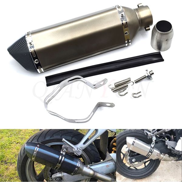 for 38-51mm motorcycle exhaust muffler pipe scooter dirt pit bike tube for grom cbr250r cbr300r cbr500r f/x cbr929rr f4
for 38-51mm motorcycle exhaust muffler pipe scooter dirt pit bike tube for grom cbr250r cbr300r cbr500r f/x cbr929rr f4