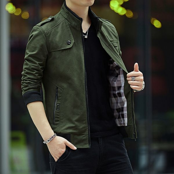 autumn and winter men new style trend slim fit youth washing coat casual korean-style denim jacket pure cotton stand collar, Black;brown
autumn and winter men new style trend slim fit youth washing coat casual korean-style denim jacket pure cotton stand collar, Black;brown