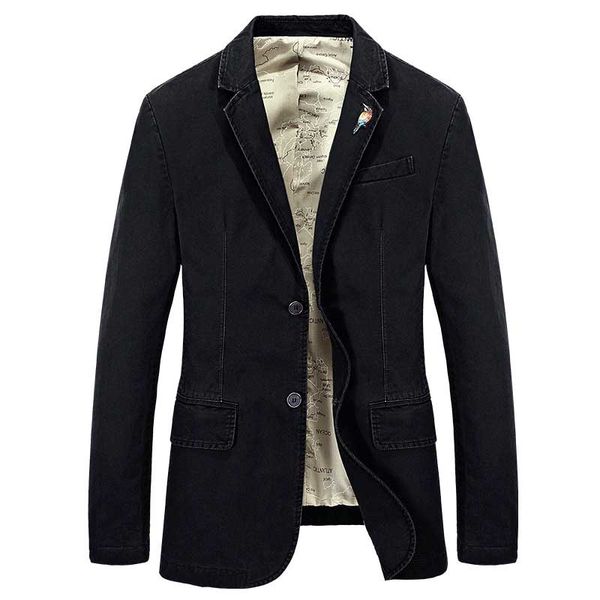 tide fashion jacket suit for men cotton denim suit blazer embroidery bird brooch can be disassembled male clothes plus size 4xl, White;black
tide fashion jacket suit for men cotton denim suit blazer embroidery bird brooch can be disassembled male clothes plus size 4xl, White;black