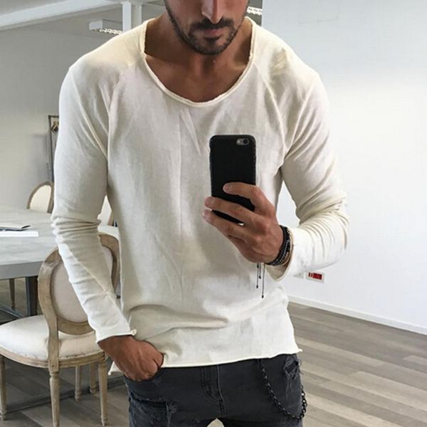 2020 autumn spring fashion t shirts men casual long sleeve o-neck slim fit solid tee men leisure t-shirt camisetas hombre, White;black
2020 autumn spring fashion t shirts men casual long sleeve o-neck slim fit solid tee men leisure t-shirt camisetas hombre, White;black