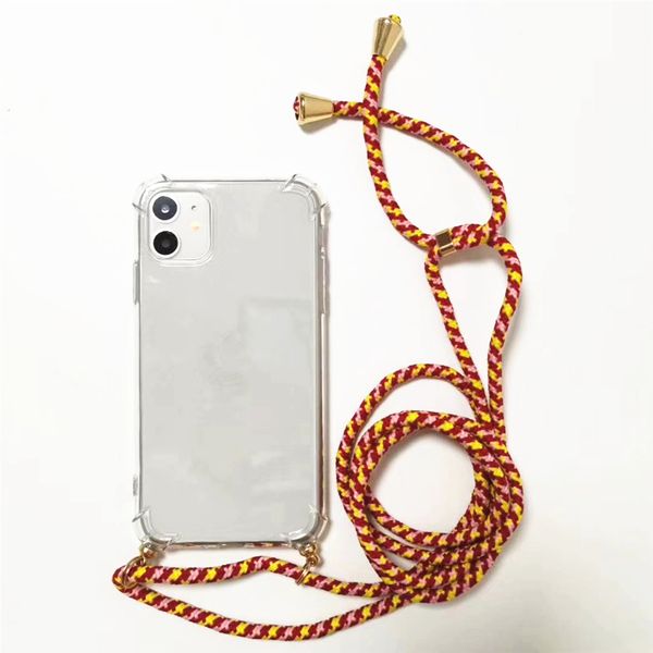 transparent anti-fall shockproof phone case hybrid tpu frame pc back cover for iphone 11 x xs max xr 8 with lanyard necklace strap
transparent anti-fall shockproof phone case hybrid tpu frame pc back cover for iphone 11 x xs max xr 8 with lanyard necklace strap
