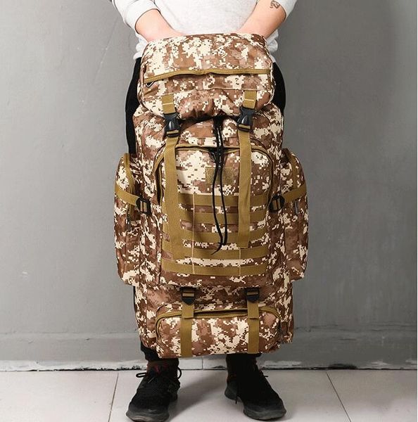 2019 outdoors packs backpack fashion knapsack computer package big nylon handbag travel bag sport&outdoor packs lapbag camouflage 70l
2019 outdoors packs backpack fashion knapsack computer package big nylon handbag travel bag sport&outdoor packs lapbag camouflage 70l