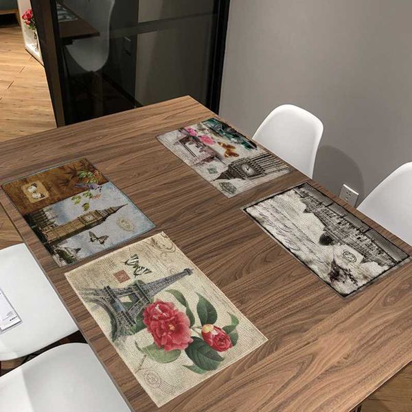 famous retro building big ben paris london table mat kitchen napkin decor home table mat flower bus placemat dining accessories
famous retro building big ben paris london table mat kitchen napkin decor home table mat flower bus placemat dining accessories