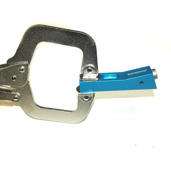 pocket hole jig set system. drill bit, scollar, allen wrench and screwdriver included
pocket hole jig set system. drill bit, scollar, allen wrench and screwdriver included