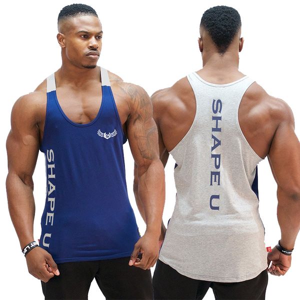 running men promotion men's sleeveless running vest quick dry shirt gym clothing fitness tank summer 2018, Black;blue
running men promotion men's sleeveless running vest quick dry shirt gym clothing fitness tank summer 2018, Black;blue