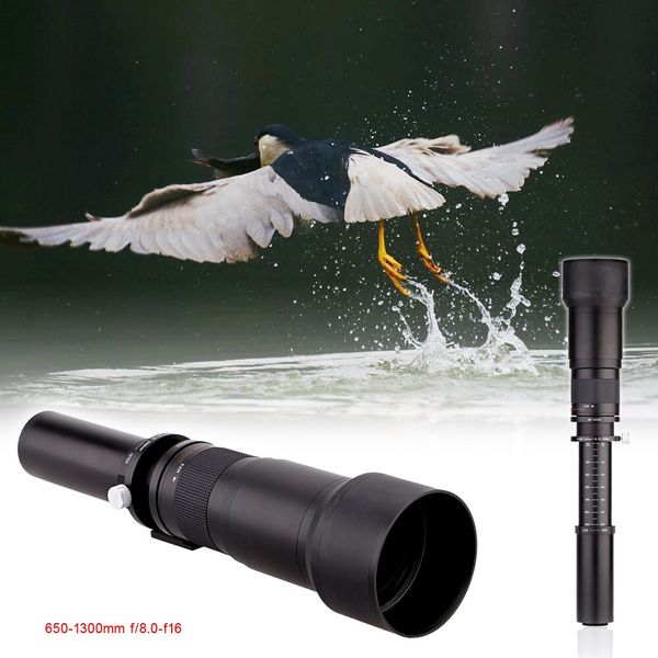 650-1300мм клавишу f8.0-16 ультра-телефото зум-объектив с t-mount для canon 1000д материалом 1200d 1100d просто 1300d 100д 200d с 300д 350d
650-1300мм клавишу f8.0-16 ультра-телефото зум-объектив с t-mount для canon 1000д материалом 1200d 1100d просто 1300d 100д 200d с 300д 350d