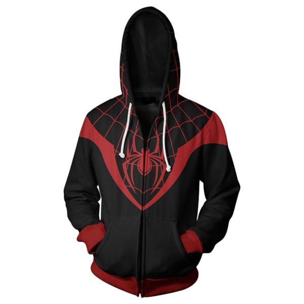 ultimate miles morales cosplay sweatshirt hoodies 3d printed zipper sweatshirt hoodie jacket for men women, Black
ultimate miles morales cosplay sweatshirt hoodies 3d printed zipper sweatshirt hoodie jacket for men women, Black