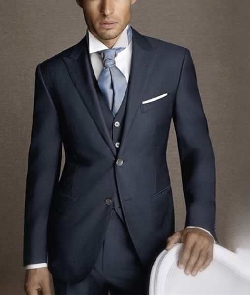 3 pieces of the latest design business classic men's suit tuxedo formal simple modern custom men's suit dress, White;black
3 pieces of the latest design business classic men's suit tuxedo formal simple modern custom men's suit dress, White;black