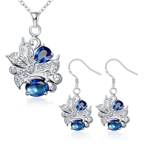garilina brand designer charm silver deep blue cz choker pendant earrings fashion jewelry sets for women s2022
garilina brand designer charm silver deep blue cz choker pendant earrings fashion jewelry sets for women s2022