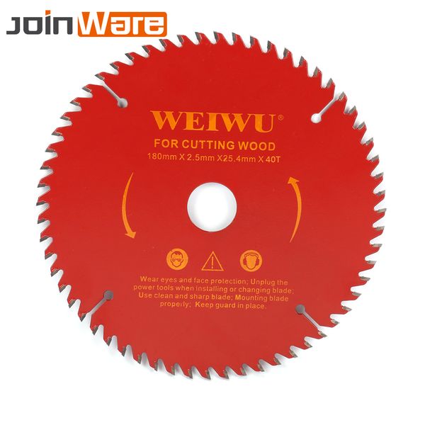180mm carbide circular saw blade for wood cutting 40t 60t 80t woodworking cutter tool aperture 25.4mm high quality
180mm carbide circular saw blade for wood cutting 40t 60t 80t woodworking cutter tool aperture 25.4mm high quality