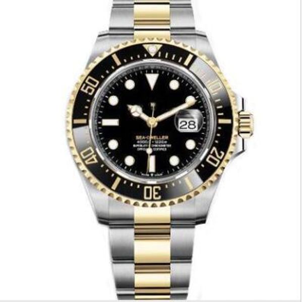2019 mens watch ceramic bezel 43mm red 18ct gold sea-dweller stainless steel 126603 with glide lock clasp automatic men watches women watche, Slivery;brown
2019 mens watch ceramic bezel 43mm red 18ct gold sea-dweller stainless steel 126603 with glide lock clasp automatic men watches women watche, Slivery;brown