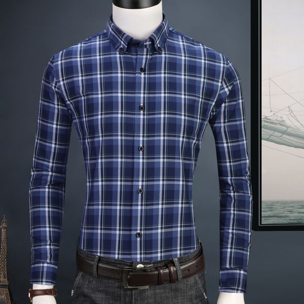 2020 men plaid long sleeve shirt mens dress shirts spring autumn camisa masculina brand man casual male shirt, White;black
2020 men plaid long sleeve shirt mens dress shirts spring autumn camisa masculina brand man casual male shirt, White;black