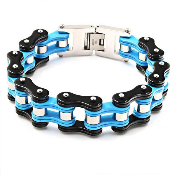 black blue bicycle motorcycles chain bracelet stainless steel jewelry fashion motor biker men bracelet bangles
black blue bicycle motorcycles chain bracelet stainless steel jewelry fashion motor biker men bracelet bangles