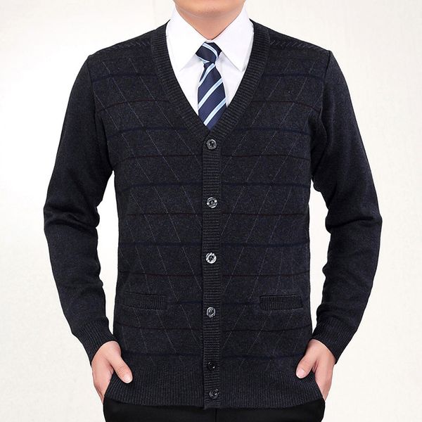 men autumn wool blend cardigan single-breasted sweaters dark gray red cross striped woollen knitwear male elegant sweater 2019, White;black
men autumn wool blend cardigan single-breasted sweaters dark gray red cross striped woollen knitwear male elegant sweater 2019, White;black