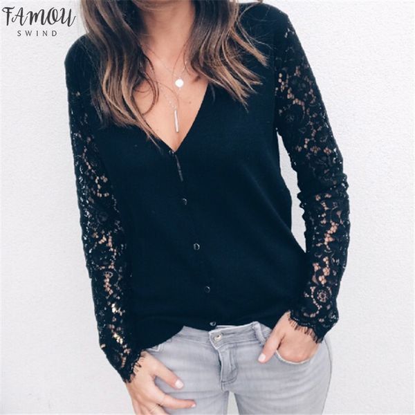 women blouses v neck blouse floral lace long sleeve blouse female shirts womens and blouses black white ladies
women blouses v neck blouse floral lace long sleeve blouse female shirts womens and blouses black white ladies