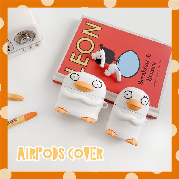 3d cute luxury earphone case for airpods 2 case silicone cartoon duck headphone protection cover for apple airpods pro for earpods case
3d cute luxury earphone case for airpods 2 case silicone cartoon duck headphone protection cover for apple airpods pro for earpods case