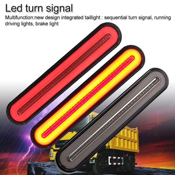 2pcs 100 led trailer truck 3 in1 turn tail brake light neon halo ring tail light sequential flowing signal lamp
2pcs 100 led trailer truck 3 in1 turn tail brake light neon halo ring tail light sequential flowing signal lamp