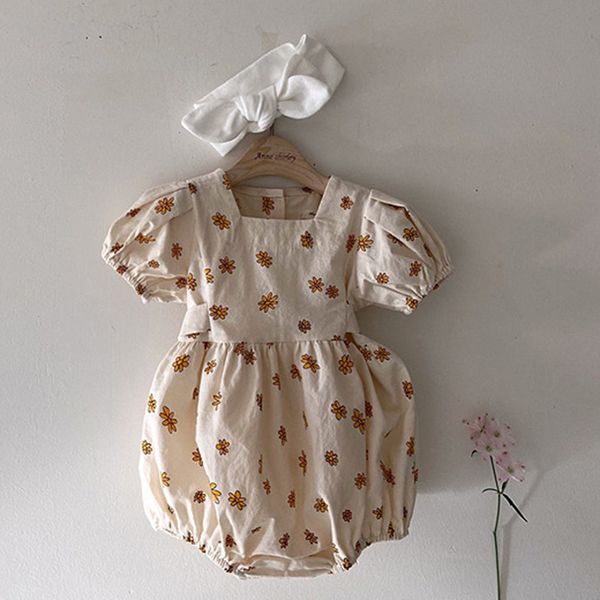 2020 shorts sleeve toddler children clothes girls romper overalls 0-3yrs korean baby girl's daisy floral one-piece clothing, Blue
2020 shorts sleeve toddler children clothes girls romper overalls 0-3yrs korean baby girl's daisy floral one-piece clothing, Blue