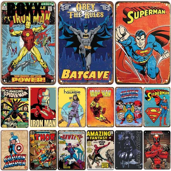 2020 super hero poster налет metal vintage tin вход pin up потертый chic декор металлические знаки vintage bar украшение плакат pub metal pl 
2020 super hero poster налет metal vintage tin вход pin up потертый chic декор металлические знаки vintage bar украшение плакат pub metal pl