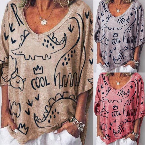 2019 autumn long sleeve v-neck loose printed women's 2019 autumn pullover long sleeve t-shirt pullover v-neck loose printed women, White
2019 autumn long sleeve v-neck loose printed women's 2019 autumn pullover long sleeve t-shirt pullover v-neck loose printed women, White