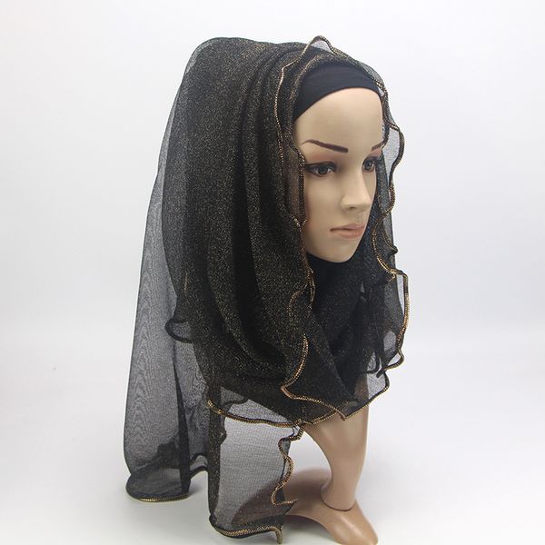 fashion women golden rim chiffon scarf ruffle muslim hijab islamic dubai arabic morocco ramadan shawls headwear vkhj1016, Red
fashion women golden rim chiffon scarf ruffle muslim hijab islamic dubai arabic morocco ramadan shawls headwear vkhj1016, Red