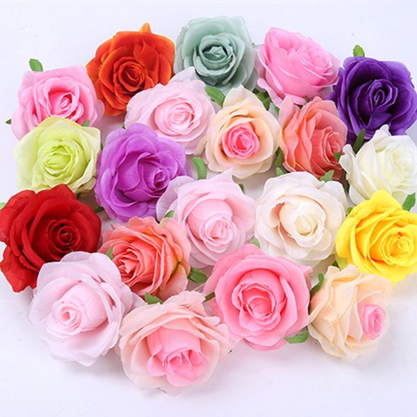 100pcs 10cm 17colors artificial silk rose flower heads for diy wedding wall arch decoration home party decor
100pcs 10cm 17colors artificial silk rose flower heads for diy wedding wall arch decoration home party decor