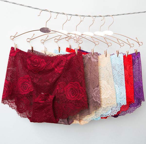 women high waist panties lace solid abdomen female underwear breathable seamless briefs culotte woman panties thin waist, Black;pink
women high waist panties lace solid abdomen female underwear breathable seamless briefs culotte woman panties thin waist, Black;pink