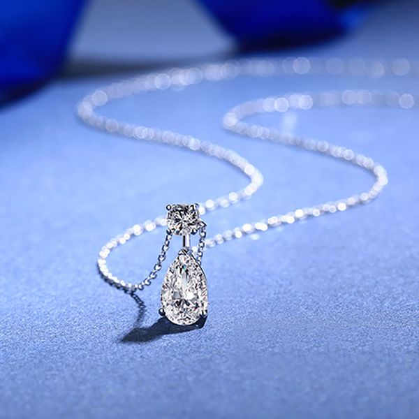bonsoir moissanite 9k white gold pendant women water drop shape style 2020 new, Silver
bonsoir moissanite 9k white gold pendant women water drop shape style 2020 new, Silver