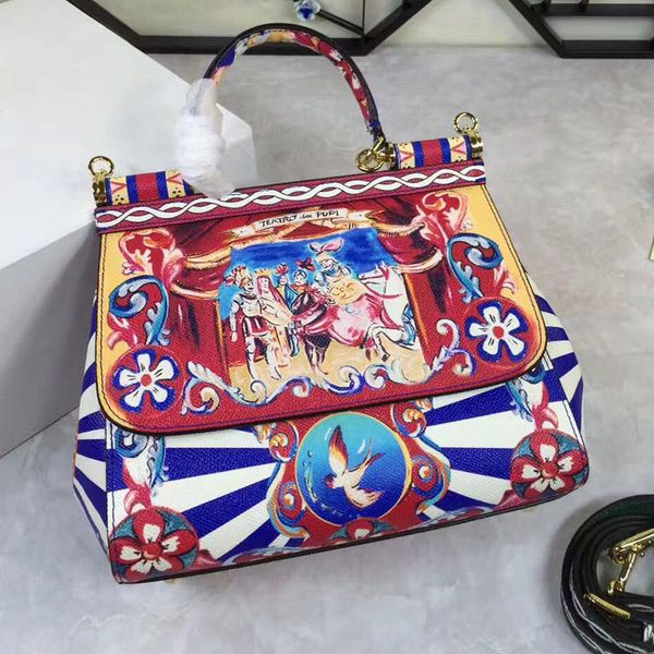 2019 new prince leather women's bag exquisite color printing fashion bag versatile hand-held slant span women's
2019 new prince leather women's bag exquisite color printing fashion bag versatile hand-held slant span women's