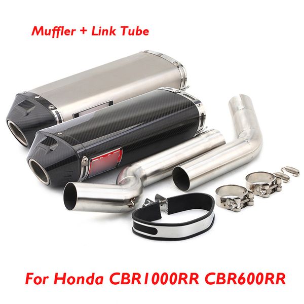 motorcycle slip on exhaust tip muffler connector tube pipe exhaust system for cbr600rr 2005-2018 cbr1000rr 2004-2007
motorcycle slip on exhaust tip muffler connector tube pipe exhaust system for cbr600rr 2005-2018 cbr1000rr 2004-2007