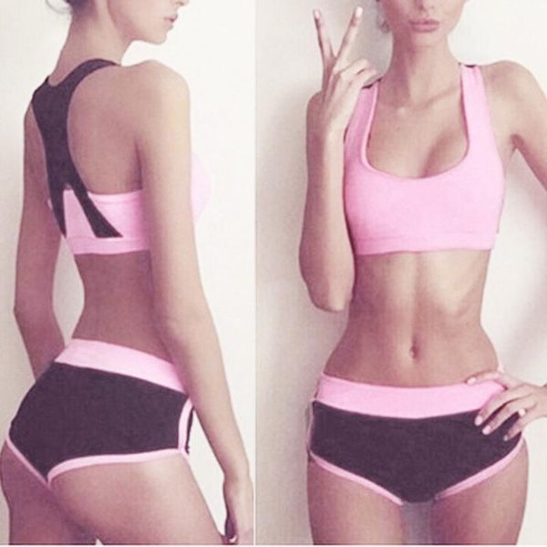 yoga set 2020 women sportswear high elasticity high waist pants women gym fitness pink backless sport suit running wear
yoga set 2020 women sportswear high elasticity high waist pants women gym fitness pink backless sport suit running wear