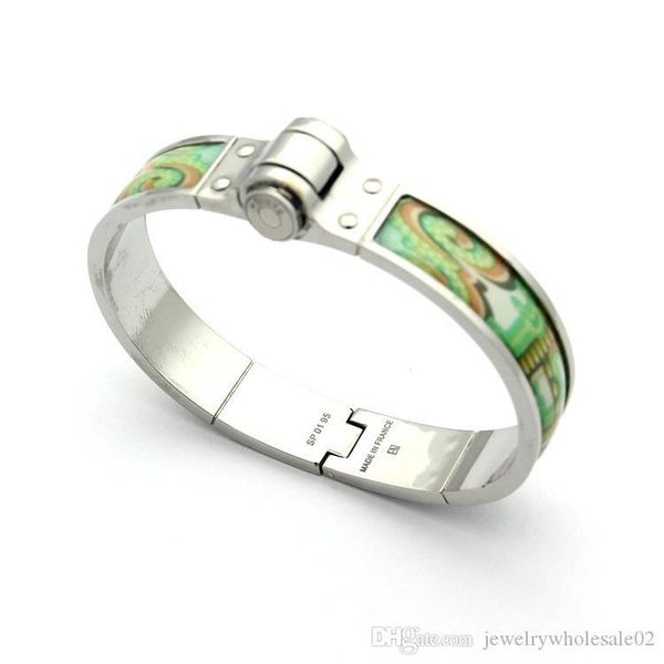 titanium steel bracelet jewelry wholesale color paste ms. h bracelet 18k gold foreign trade women's bracelet, Black
titanium steel bracelet jewelry wholesale color paste ms. h bracelet 18k gold foreign trade women's bracelet, Black