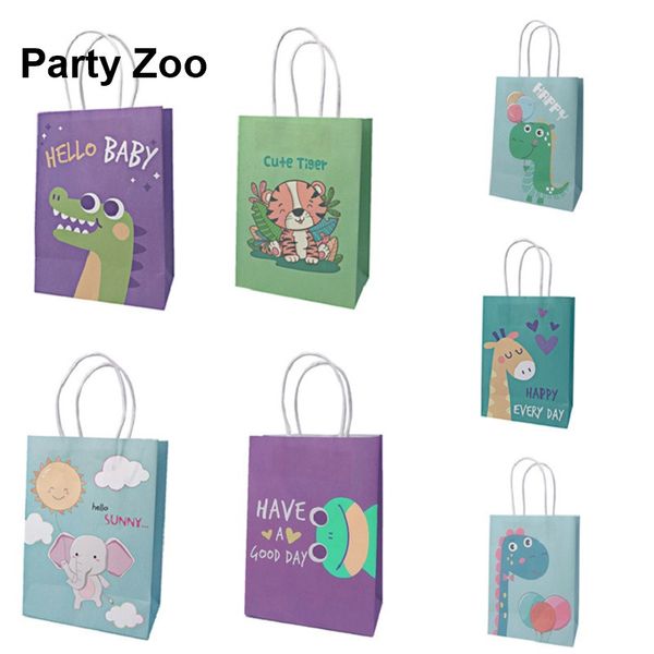 300 x assorted birthday kraft cartoon animal goody gift bag dinosaur portable handle eco-friendy sweets pouches wholesale
300 x assorted birthday kraft cartoon animal goody gift bag dinosaur portable handle eco-friendy sweets pouches wholesale