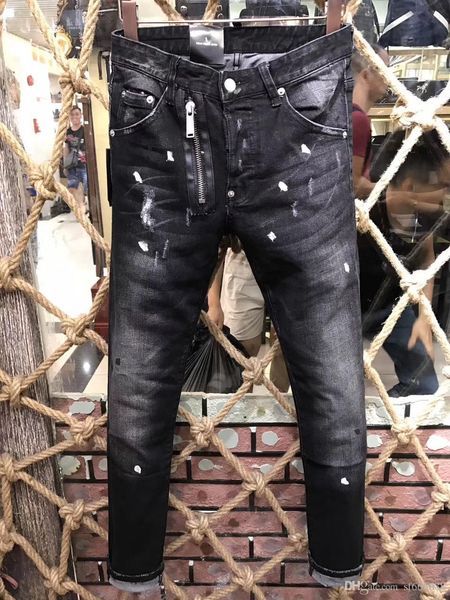 2018, the new brand fashion european and american summer men's wear jeans are men's casual jeans #4112, Blue
2018, the new brand fashion european and american summer men's wear jeans are men's casual jeans #4112, Blue