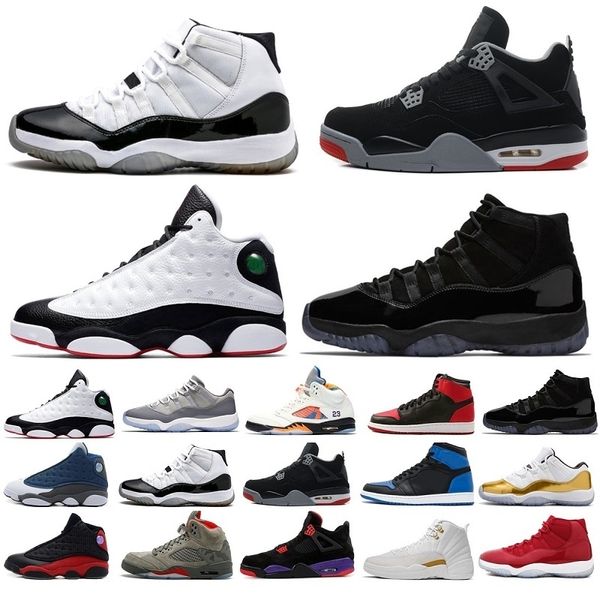 new 11 13 12 4 1 5 11s 13s 12s 4s 1s 5s gym red cool grey concord cap and gown prom night sport sneakers women mens basketball shoes, Black 
new 11 13 12 4 1 5 11s 13s 12s 4s 1s 5s gym red cool grey concord cap and gown prom night sport sneakers women mens basketball shoes, Black