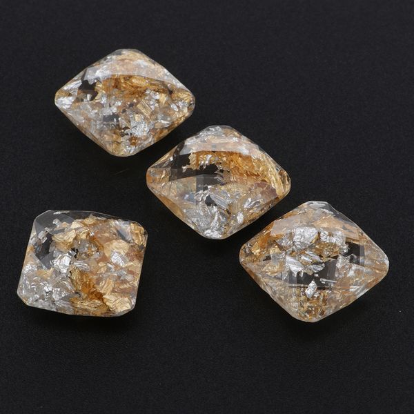 4 шт. двойная сторона 3d золотая фольга, построенная в cabochon beads resin gems rhinestones
4 шт. двойная сторона 3d золотая фольга, построенная в cabochon beads resin gems rhinestones