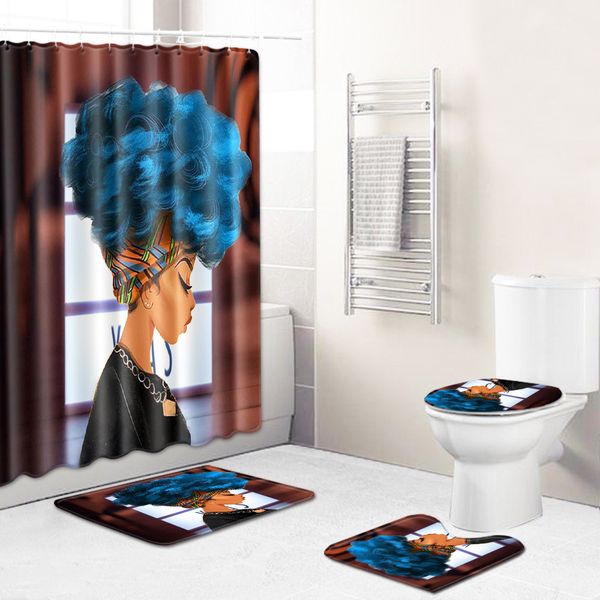 13african women's new creative shower curtain from europe and the united states cross border goods wholesale to map customized toilet c
13african women's new creative shower curtain from europe and the united states cross border goods wholesale to map customized toilet c