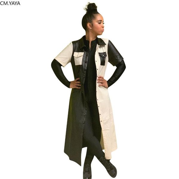 2020 spring winter trench short sleeve pu leather coats casual overcoat women windbreaker outer long bandage coat gl8168, Tan;black
2020 spring winter trench short sleeve pu leather coats casual overcoat women windbreaker outer long bandage coat gl8168, Tan;black