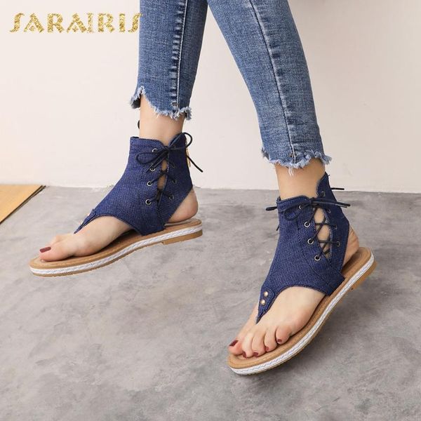 sarairis 2020 new fashion denim lace-up summer sandals woman shoes dropship solid comfortable shoes women sandals female, Black
sarairis 2020 new fashion denim lace-up summer sandals woman shoes dropship solid comfortable shoes women sandals female, Black