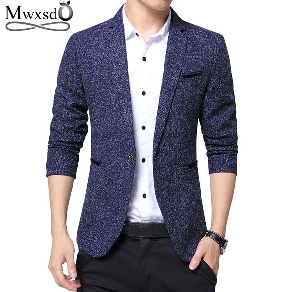 mwxsd brand men's casual slim fit blazer suit jacket men single button blazer male fashion suit blue jacket and coat for male, White;black
mwxsd brand men's casual slim fit blazer suit jacket men single button blazer male fashion suit blue jacket and coat for male, White;black