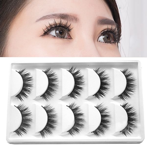 5 pairs/set eyelashes false eyelash handmade crossing false eyelashes long black soft fake extension big eyes
5 pairs/set eyelashes false eyelash handmade crossing false eyelashes long black soft fake extension big eyes