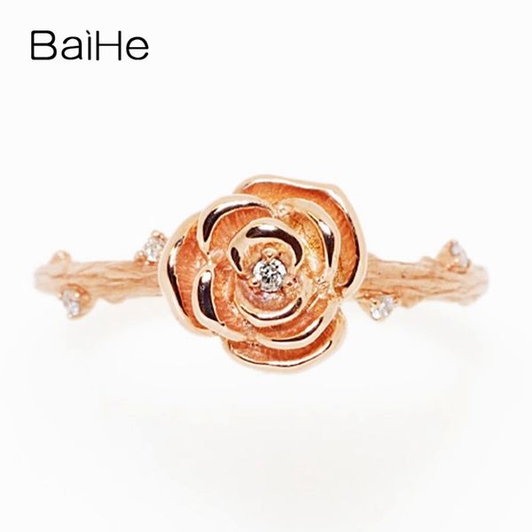 baihe solid 14k rose gold 0.03ct certified h/si round 100% genuine natural diamonds engagement women trendy fine jewelry ring j190714, Slivery;golden 
baihe solid 14k rose gold 0.03ct certified h/si round 100% genuine natural diamonds engagement women trendy fine jewelry ring j190714, Slivery;golden