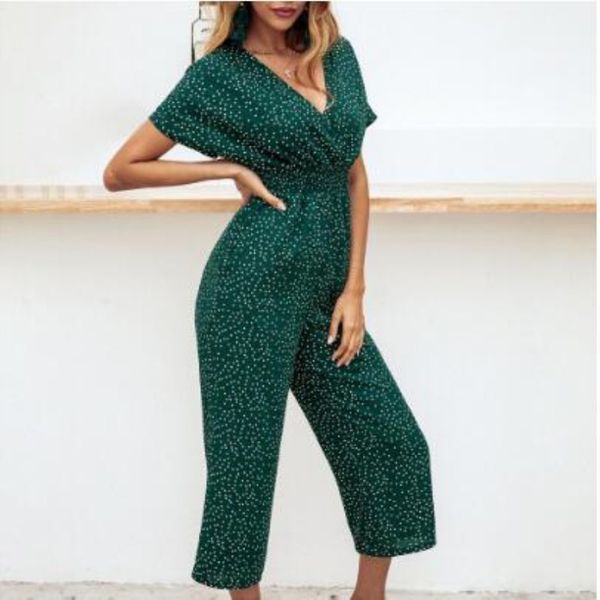 women cotton loose casual jumpsuit rompers summer print v-neck overalls short sleeve wide leg jumpsuit, Black;white
women cotton loose casual jumpsuit rompers summer print v-neck overalls short sleeve wide leg jumpsuit, Black;white