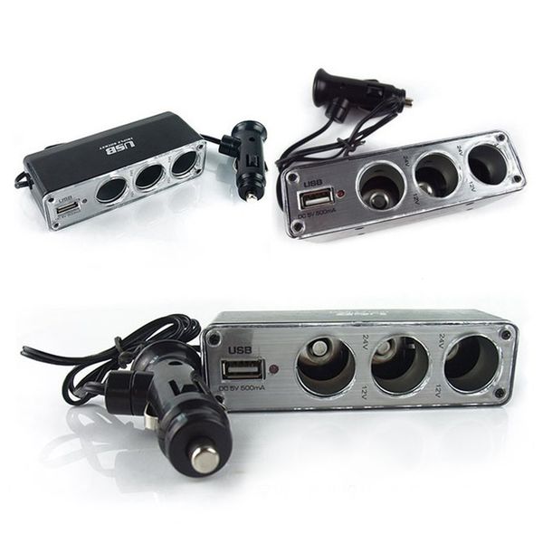auto car styling 3 socket way cigarette lighter power adapter splitter 2 dual usb ports car charger universal charging
auto car styling 3 socket way cigarette lighter power adapter splitter 2 dual usb ports car charger universal charging