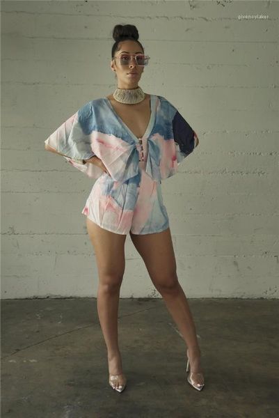 womens jumpsuits ribbon deep v neck printing bodysuit casual style shorts ladies rompers summer batwing sleeve, Black;white
womens jumpsuits ribbon deep v neck printing bodysuit casual style shorts ladies rompers summer batwing sleeve, Black;white