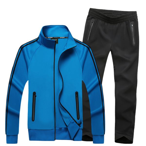 men sweatsuit 2020 spring autumn male sporting suit jacket sweatshirt+pants sportswear two piece set tracksuit for men clothes, Gray
men sweatsuit 2020 spring autumn male sporting suit jacket sweatshirt+pants sportswear two piece set tracksuit for men clothes, Gray